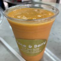 Orange Splat at Juice & Berry in Roselle