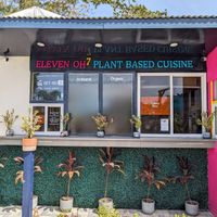 Also vegan ice cream for a hot day. at Eleven Oh 7 in Saint Michael