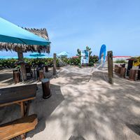 Hammocks and shaded tables. at Eleven Oh 7 in Saint Michael