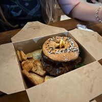 Ultimate island combo with bread chips at Eleven Oh 7 in Saint Michael