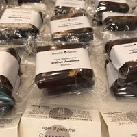 Lots of vegan baked goods at Cup of Joe Coffee Company in Brooklyn