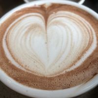 Hot chocolate   at Colombia Coffee Roasters in Oxford