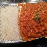 Chana Masala at Welcome India Restaurant in Hamburg