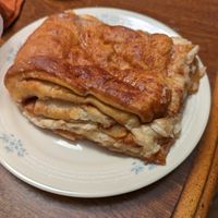 Apple fritter #Veganuary at Lindsey's Bakery in Circleville