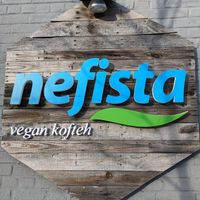 Sign at The Blaze Gourmet in Brooklyn