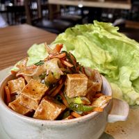 Lettuce Wraps  at Milestones in Whistler