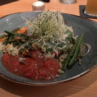 Stuffed Portobello Mushroom Cap  at Milestones in London