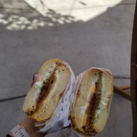 The Elaine bagel. Really really good at Just What I Kneaded in Los Angeles