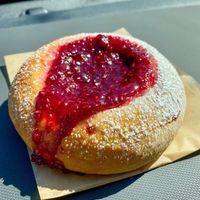 Raspberry Kolache at Just What I Kneaded in Los Angeles