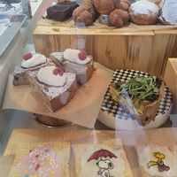 Cakes and quiche at Just What I Kneaded in Los Angeles