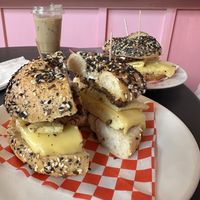 Joe Cool bagel  at Just What I Kneaded in Los Angeles