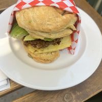 Breakfast Sando  at Just What I Kneaded in Los Angeles