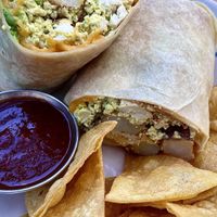 Breakfast burrito 🌯   at Just What I Kneaded in Los Angeles