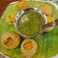 Paani poori at Namma Veetu Vasantha Bhavan in Kuala Lumpur