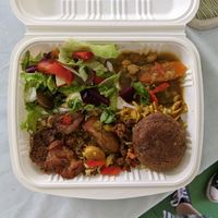 Lunch special! Lots of variety! at Vegan Cottage in Bridgetown