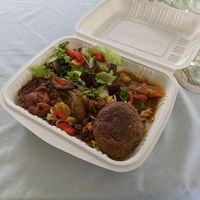 Lunch special! Lots of variety! at Vegan Cottage in Bridgetown