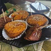 These muffins were amazing at Vegan Cottage in Bridgetown