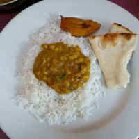 lentils and rice basmati at Ayur Shri Indian Cuisine in Dartmouth