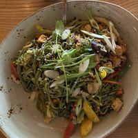 Kale Noodle Stir Fry at Milestones in Abbotsford