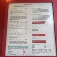 Menu   at Native Bowl - Food Cart in Portland