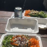 Buffalo bowl at Native Bowl - Food Cart in Portland