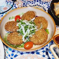 Vegan falafel at Kazbar in Central Singapore