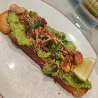 Avocado toast at Brunchoteket in Gothenburg