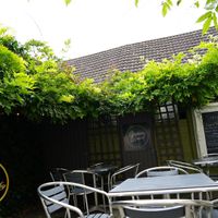 Outside area at Green Island Bistro in Rhuddlan