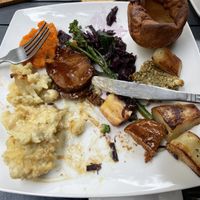 Sorry it’s half eaten, I couldn’t wait!   at Green Island Bistro in Rhuddlan