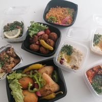 Vegan mezze for 2 at M.Houmous in Nancy