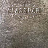 Menu cover  at Glasspar in Dana Point