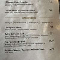 Look at the Seasonal Weekly Farmer’s Market Entree   at Glasspar in Dana Point