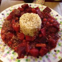 Vegetables & chickpeas stew @ Chez Helen, Antibes at Chez Helen in Antibes