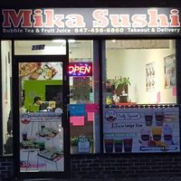 Mika Sushi Store Front at Mika Sushi in Scarborough
