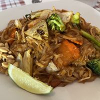 pad thai  at Best Thai in Lincoln City