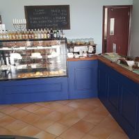 Counter - full view at Tea Room Kullaberg - Pop Up in Hoeganaes