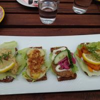 Smørrebrød at Tea Room Kullaberg - Pop Up in Hoeganaes