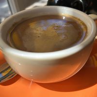 Americano with oat   at The Rugged Bunch in London