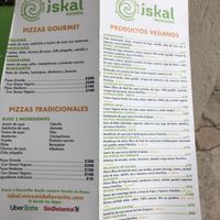 Menu 1 at Iskal in Leon