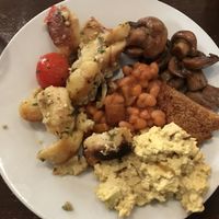 Brunch - all the warm dishes at Viasko - Bar und Restaurant in Berlin