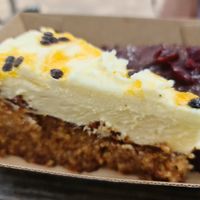 Carrot cake at GROW in Anglesea