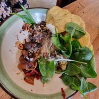 Already started eating! at GROW in Anglesea