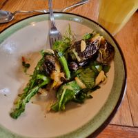 Tasty roast Brussels sprout salad at GROW in Anglesea