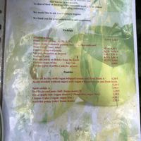 Drinks and pastries   at Paradies Naturkost in Vienna