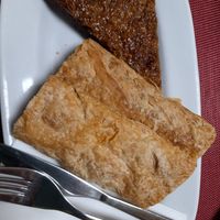 Choc Walnut slice and apple strudel at Paradies Naturkost in Vienna