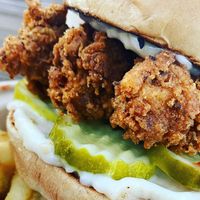 sandwich at Project Pollo in Austin