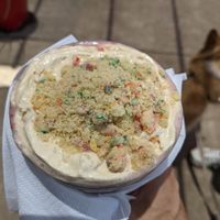 Strawberry shake. at Project Pollo in Austin