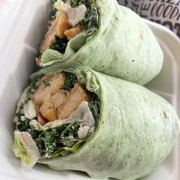 Chick ceasar wrap  at Project Pollo in Austin
