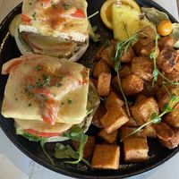 Italian Benedict   at Astoria Bistro Botanique in Gatineau