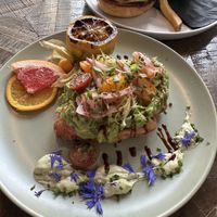 Avocado Croffle - brunch menu  at Astoria Bistro Botanique in Gatineau